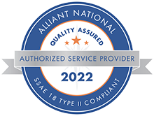 Alliant National Authorized Service Provider 2022, Quality Assured